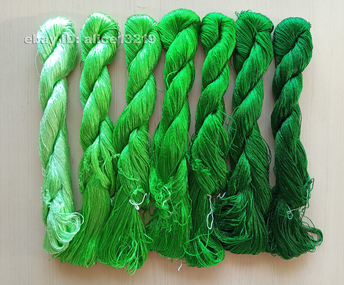 100% Natural Mulberry Silk Embroidery Thread Floss Cross Stitch