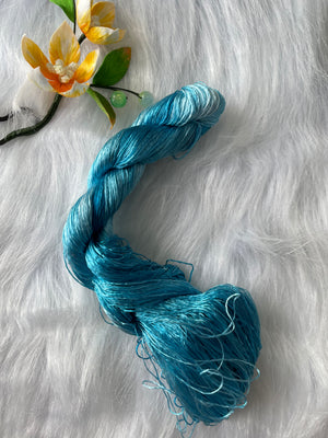 Colorful nice Gradient Colors 100%mulberry silk,hand-dyed embroidery silk thread