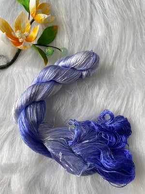 Colorful nice Gradient Colors 100%mulberry silk,hand-dyed embroidery silk thread