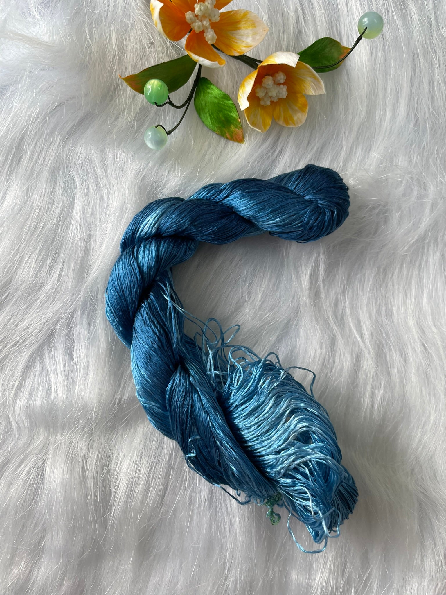 Colorful nice Gradient Colors 100%mulberry silk,hand-dyed embroidery silk thread