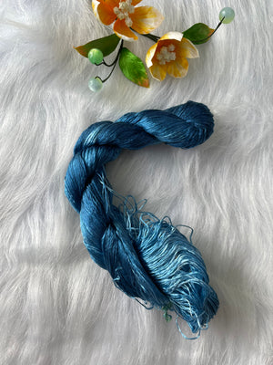 Colorful nice Gradient Colors 100%mulberry silk,hand-dyed embroidery silk thread