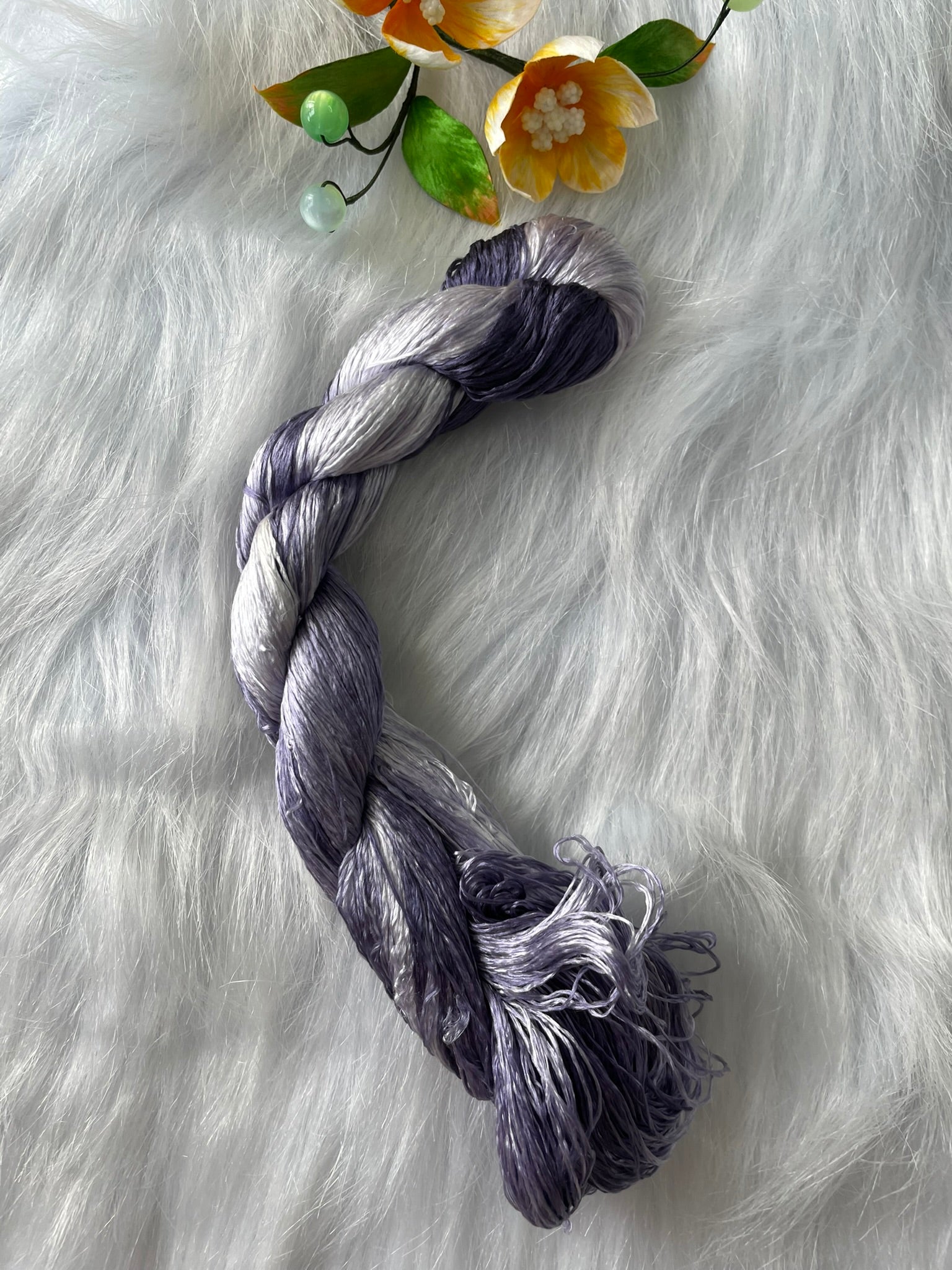 Colorful nice Gradient Colors 100%mulberry silk,hand-dyed embroidery silk thread