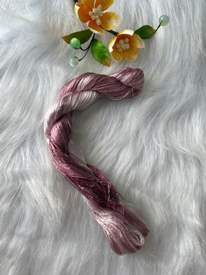 Colorful nice Gradient Colors 100%mulberry silk,hand-dyed embroidery silk thread