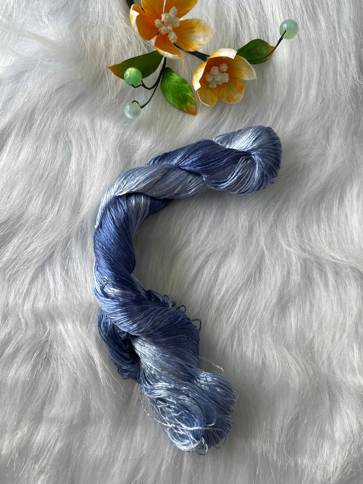 Colorful nice Gradient Colors 100%mulberry silk,hand-dyed embroidery silk thread