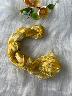 Colorful nice Gradient Colors 100%mulberry silk,hand-dyed embroidery silk thread
