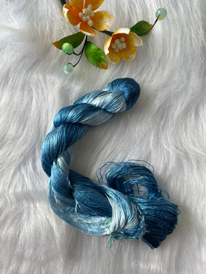 Colorful nice Gradient Colors 100%mulberry silk,hand-dyed embroidery silk thread
