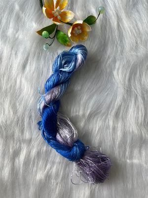 Colorful nice Gradient Colors 100%mulberry silk,hand-dyed embroidery silk thread