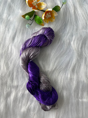 Colorful nice Gradient Colors 100%mulberry silk,hand-dyed embroidery silk thread
