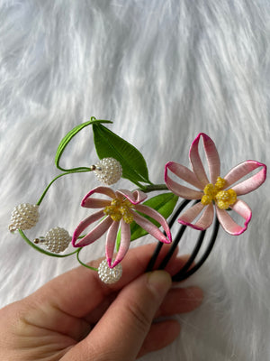 Intangible Cultural Heritage Wrapping Flower Collection: Hanfu Hair Accessories and Lucky Bags Home deco etc.
