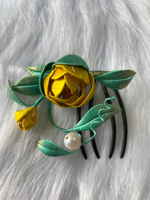 Intangible Cultural Heritage Wrapping Flower Collection: Hanfu Hair Accessories and Lucky Bags Home deco etc.