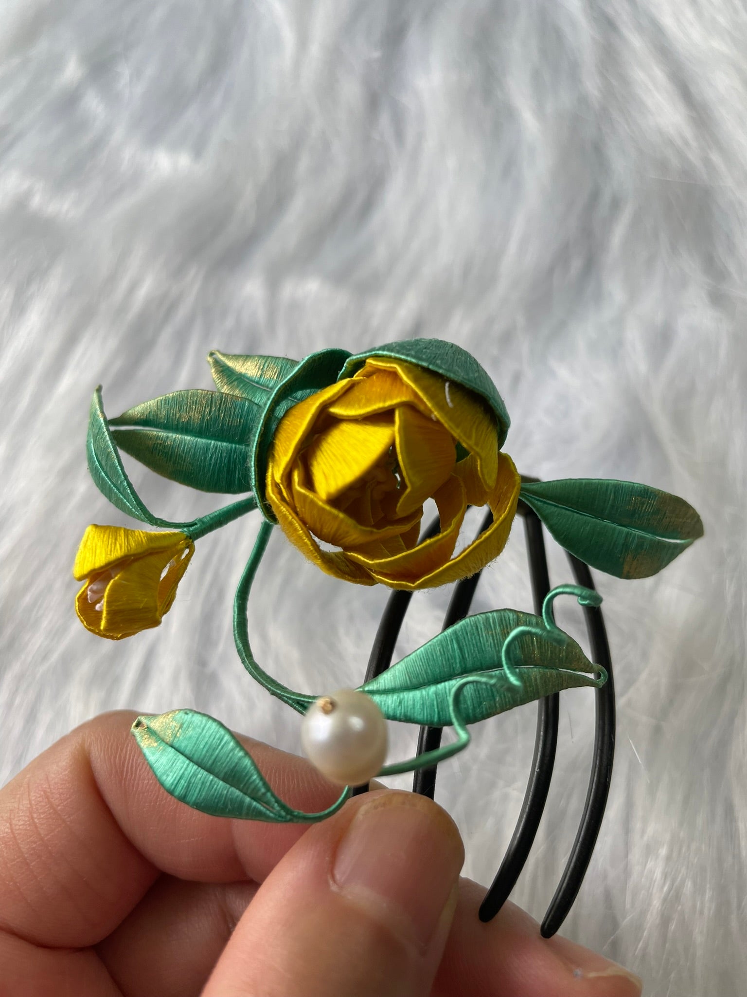 Intangible Cultural Heritage Wrapping Flower Collection: Hanfu Hair Accessories and Lucky Bags Home deco etc.