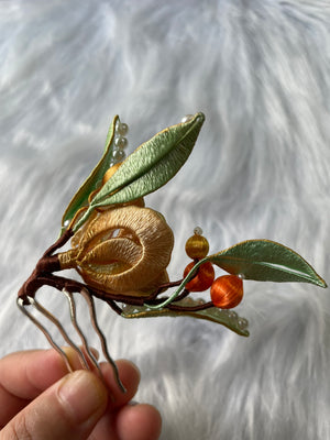 Intangible Cultural Heritage Wrapping Flower Collection: Hanfu Hair Accessories and Lucky Bags Home deco etc.