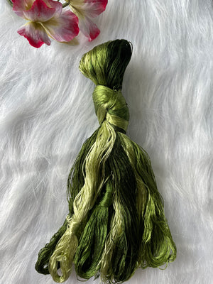 100%real natural mulberry silk,hand-dyed Suzhou embroidery silk floss/thread