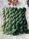7bundles 100%real mulberry silk,hand-dyed embroidery silk floss/thread N119