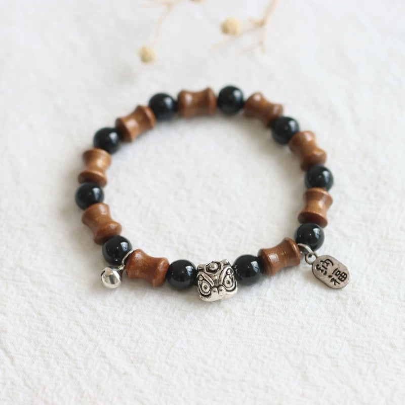New Ethnic Style  Art Gift Jingdezhen Ceramic Porcelain Bracelet/Necklace 1piece A7132