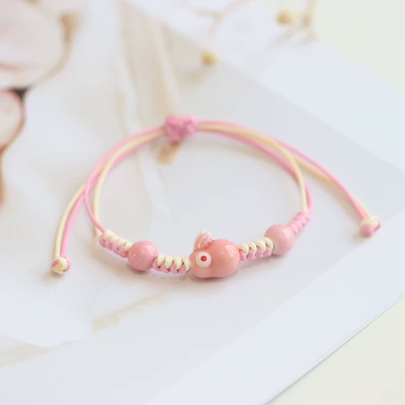New Ethnic Style  Art Gift Jingdezhen Ceramic Porcelain Bracelet/Necklace 1piece A7132