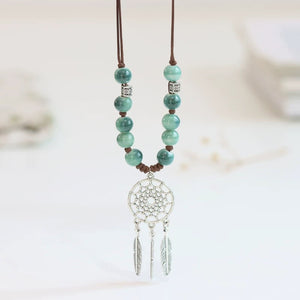 New Ethnic Style  Art Gift Jingdezhen Ceramic Porcelain Bracelet/Necklace 1piece #1-81