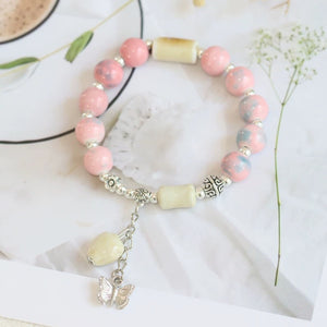 New Ethnic Style  Art Gift Jingdezhen Ceramic Porcelain Bracelet/Necklace 1piece #1-81