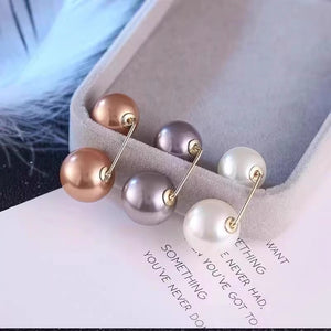 Pearl pants waistband collar anti glare buckle, waist cinching artifact pin, no seam brooch, versatile shoulder strap pants, fixed clothes buckle accessory