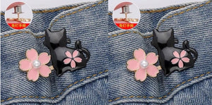 Cat waist button, nail free, adjustable, detachable, jeans waist size adjustable, no need for punching, tightening tool button accessory
