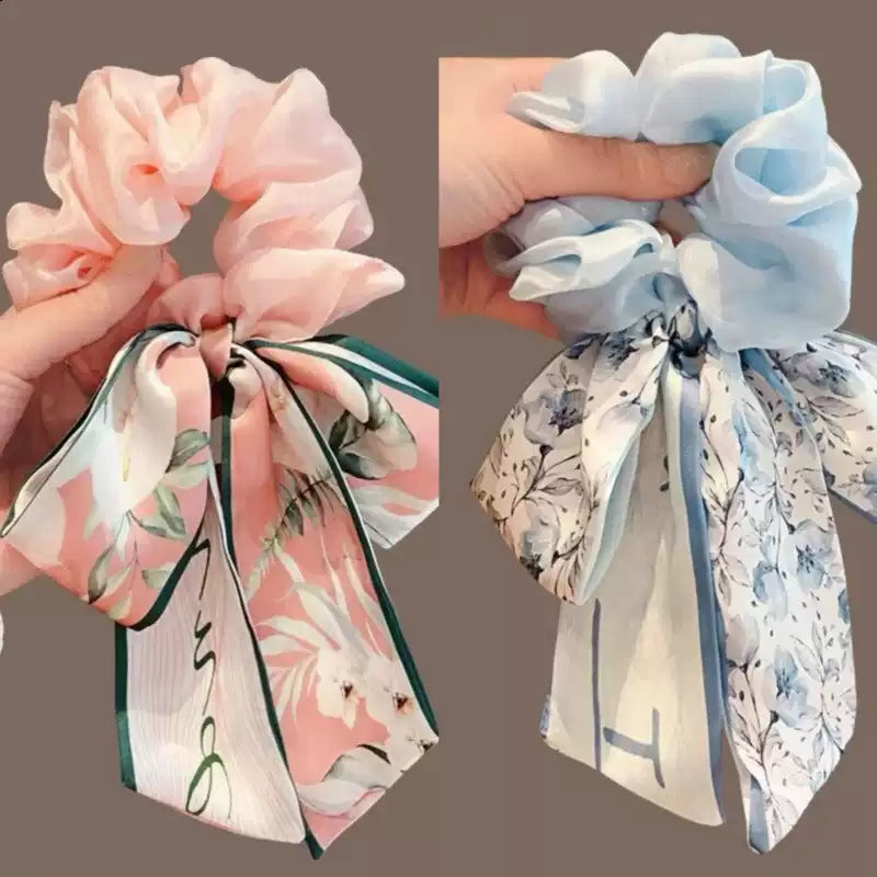 Butterfly bow headband for women 2025 new style ribbon headband, large headband, high-end hair tie, rubber band hair accessory