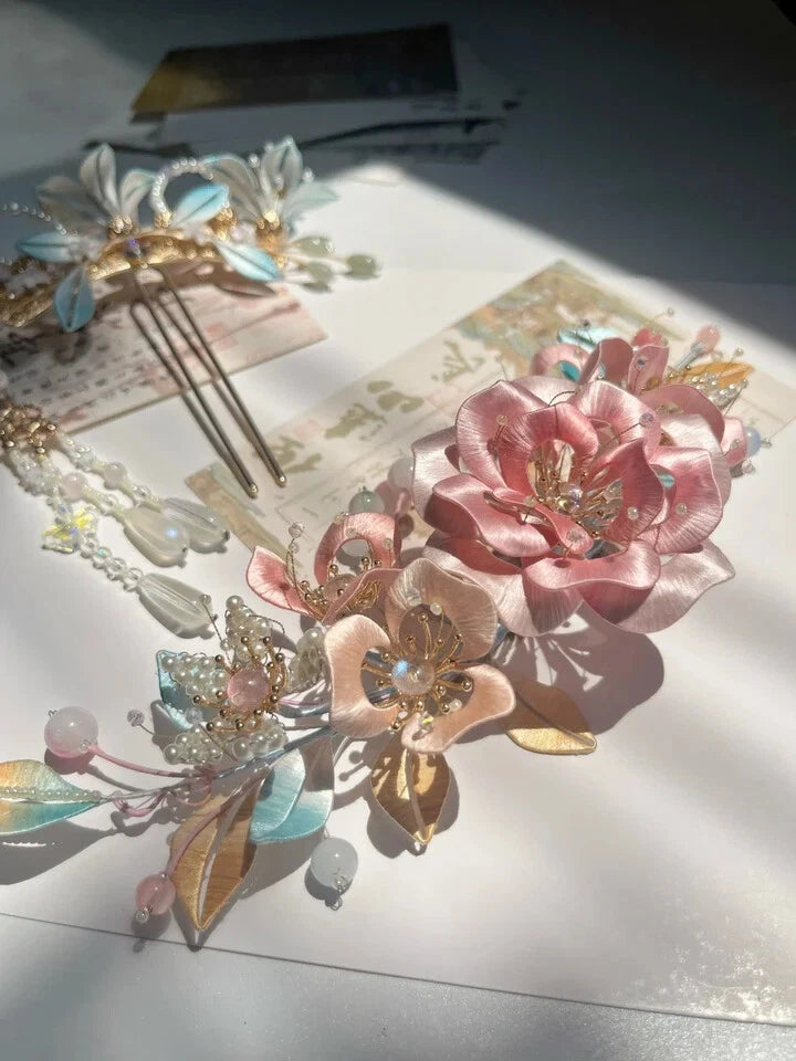 Common colors  100%mulberry silk,hand-dyed embroidery wrapping  flower thread A1016