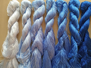 8bundles 100%real mulberry silk,hand-dyed embroidery silk floss/thread N104