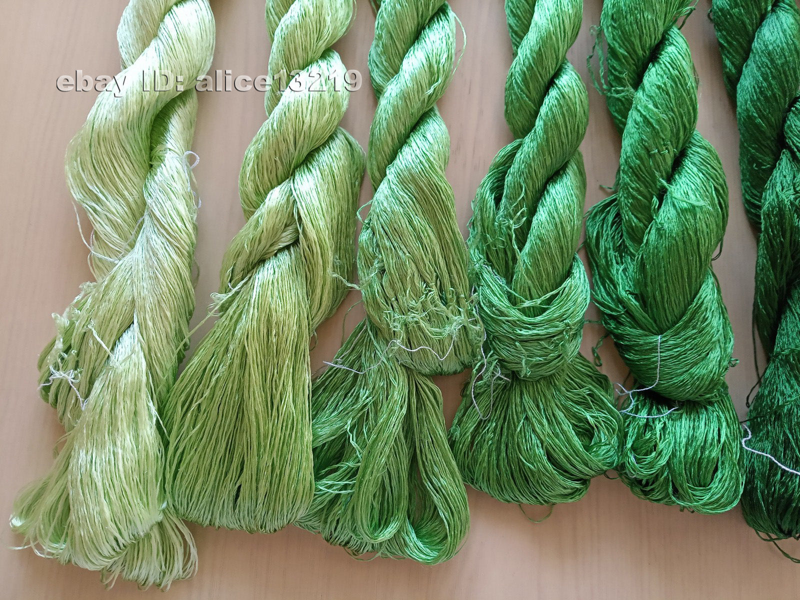 8bundles 100%real mulberry silk,hand-dyed embroidery silk floss/thread N109