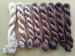 8bundles 100%real mulberry silk,hand-dyed embroidery silk floss/thread N112