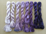 8bundles 100%real mulberry silk,hand-dyed embroidery silk floss/thread N115