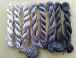 8bundles 100%real mulberry silk,hand-dyed embroidery silk floss/thread N116