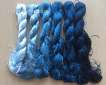 6bundles 100%real mulberry silk,hand-dyed embroidery silk floss/thread N118