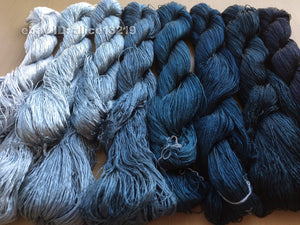 8bundles 100%real mulberry silk,hand-dyed embroidery silk floss/thread N13