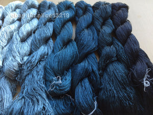 8bundles 100%real mulberry silk,hand-dyed embroidery silk floss/thread N13