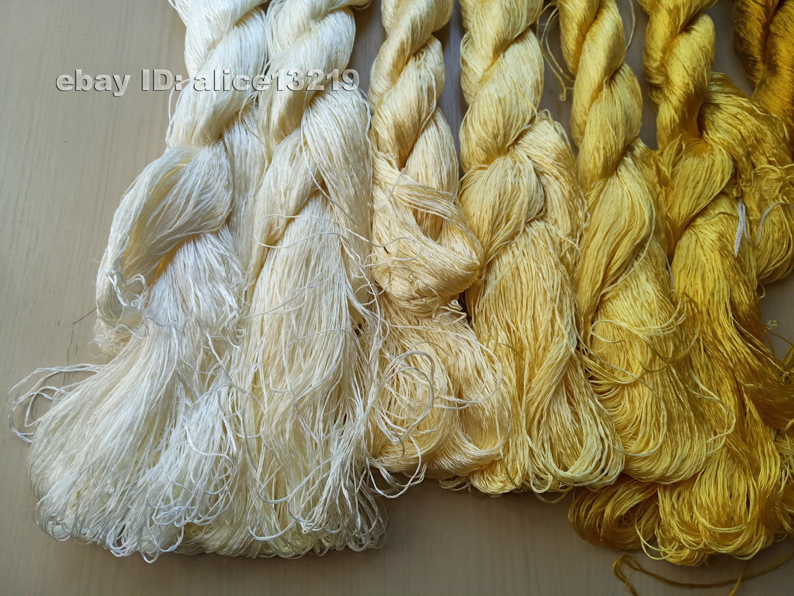 7bundles 100%real mulberry silk,hand-dyed embroidery silk floss/thread N17