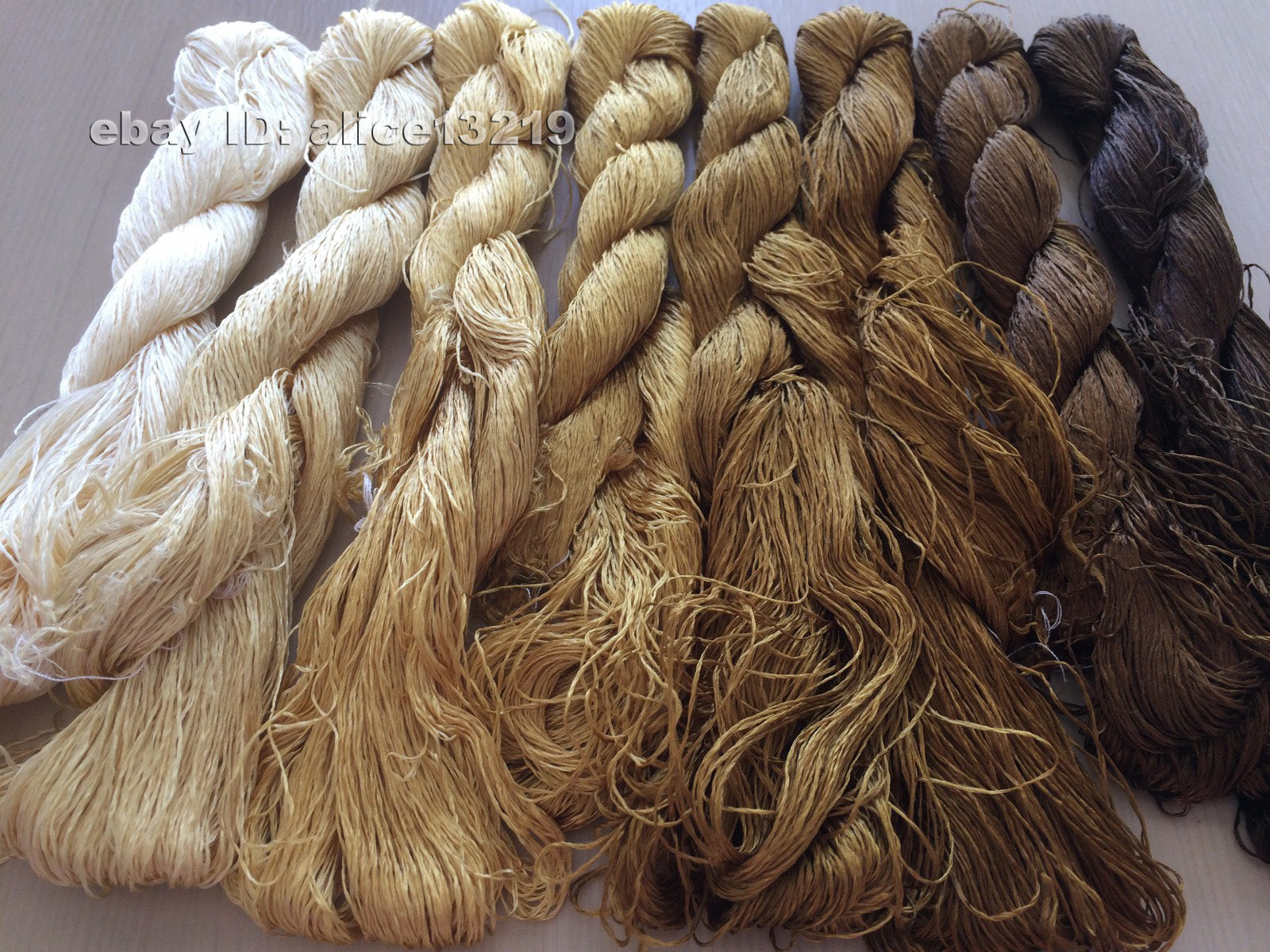 8bundles 100%real mulberry silk,hand-dyed embroidery silk floss/thread N21