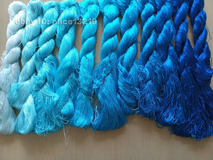 11bundles 100%real mulberry silk,hand-dyed embroidery silk floss/thread N29