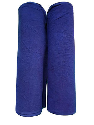 homespun indigo blue fabric 