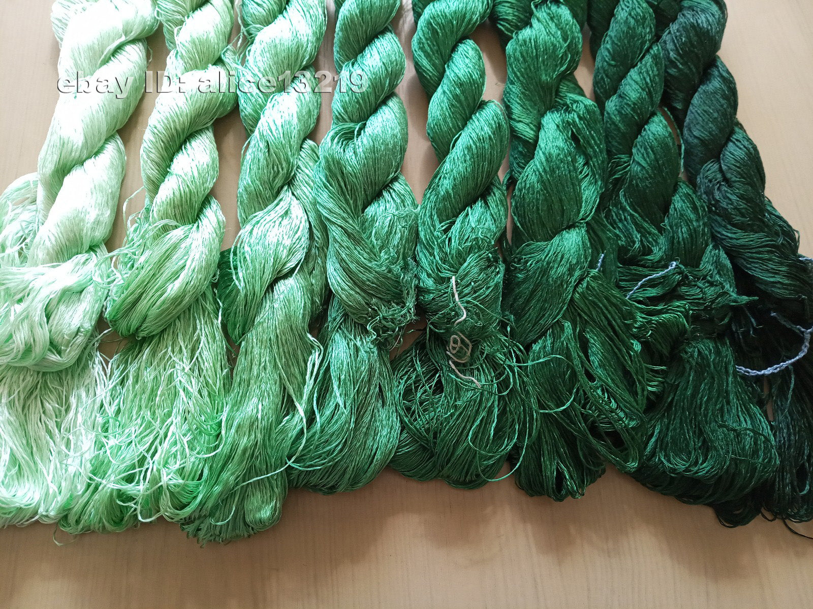 8bundles 100%real mulberry silk,hand-dyed embroidery silk floss/thread N31