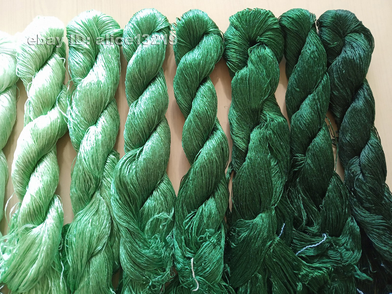 8bundles 100%real mulberry silk,hand-dyed embroidery silk floss/thread N31