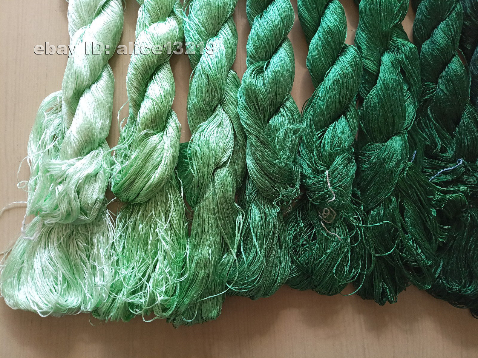 8bundles 100%real mulberry silk,hand-dyed embroidery silk floss/thread N31