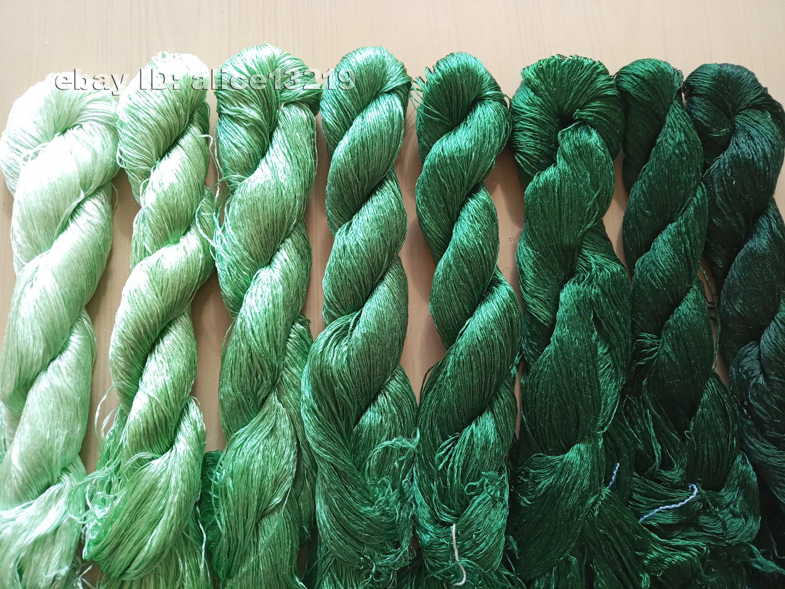 8bundles 100%real mulberry silk,hand-dyed embroidery silk floss/thread N31