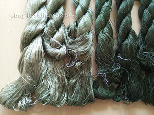 6bundles 100%real mulberry silk,hand-dyed embroidery silk floss/thread N32