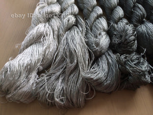 8bundles 100%real mulberry silk,hand-dyed embroidery silk floss/thread N68