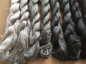 8bundles 100%real mulberry silk,hand-dyed embroidery silk floss/thread N68