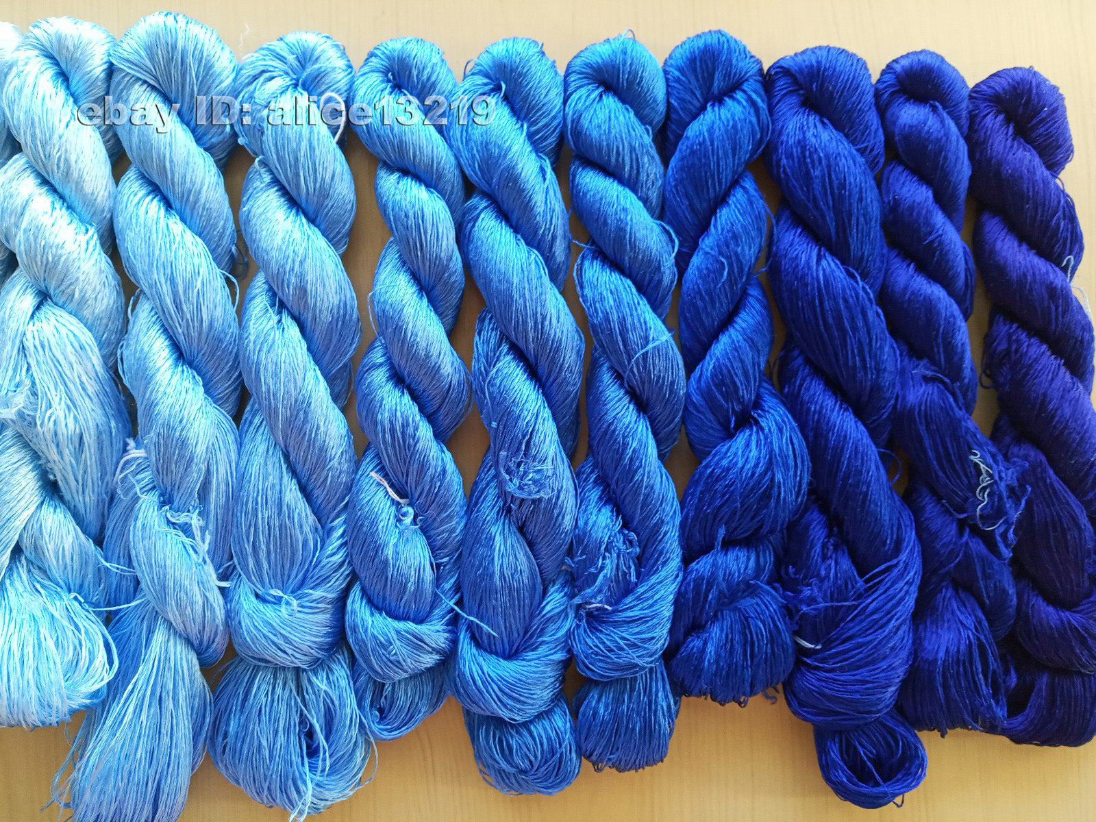 14bundles 100%real mulberry silk,hand-dyed embroidery silk floss/thread N70