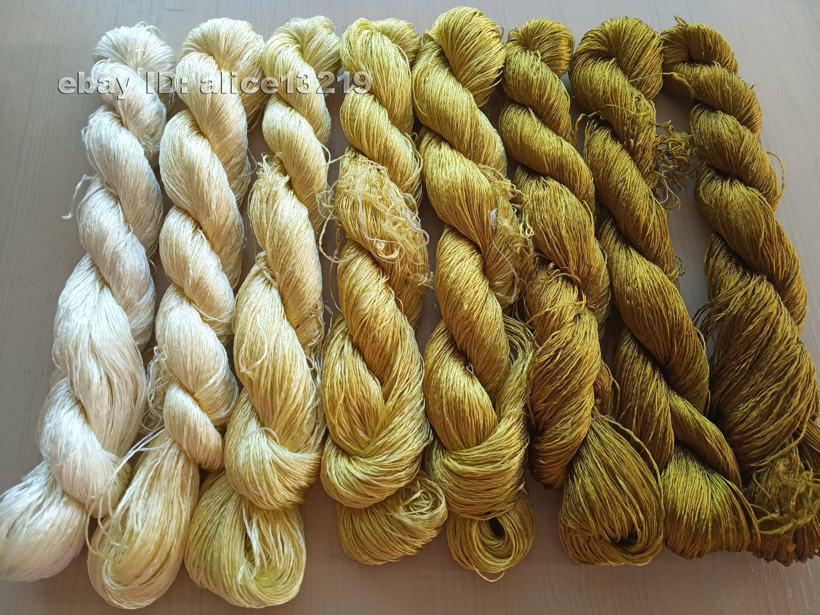 8bundles 100%real mulberry silk,hand-dyed embroidery silk floss/thread N72