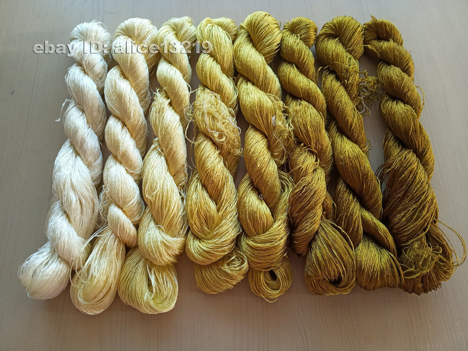 8bundles 100%real mulberry silk,hand-dyed embroidery silk floss/thread N72