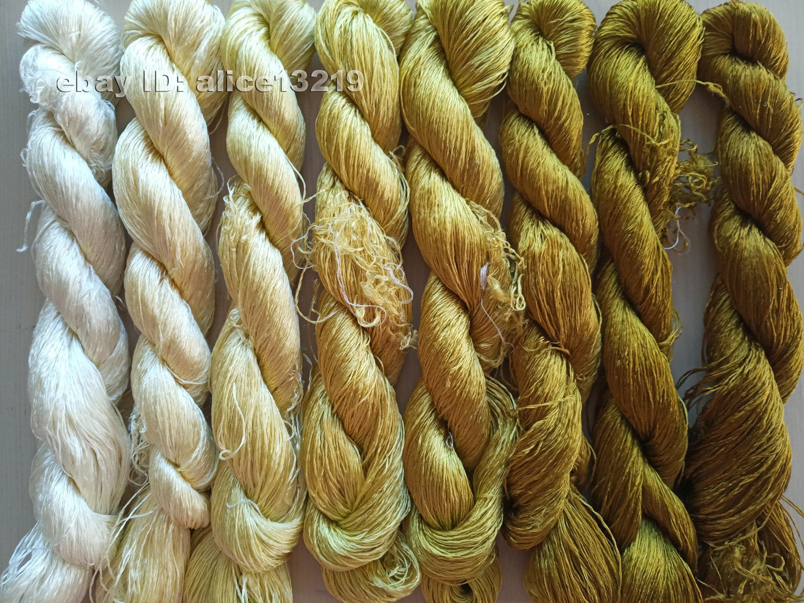 8bundles 100%real mulberry silk,hand-dyed embroidery silk floss/thread N72