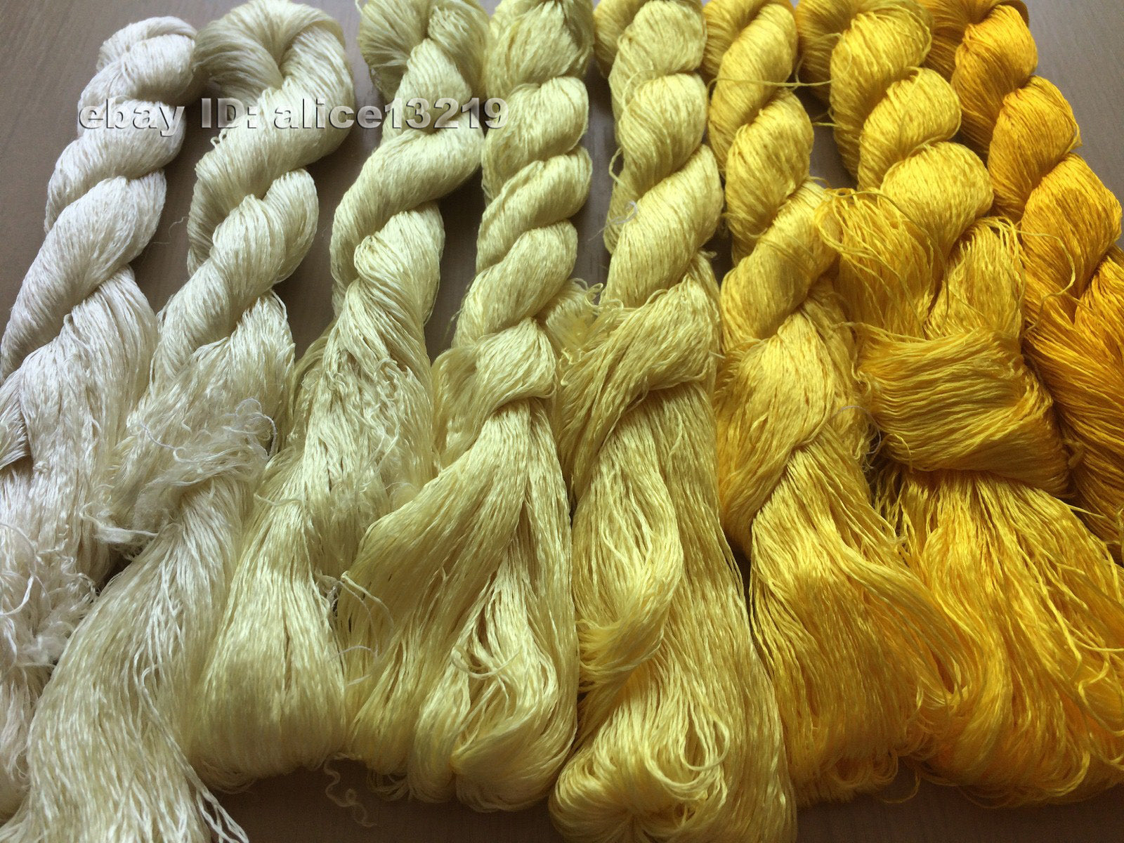 8bundles 100%real mulberry silk,hand-dyed embroidery silk floss/thread N75